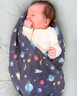 Swaddle & Bandana Bib Set - Rocket - immispace