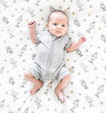 Swaddle & Bandana Bib Set - Robot - immispace