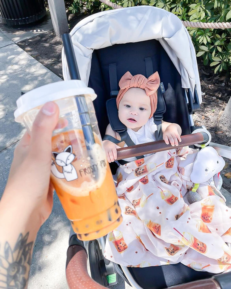 Bandana Bib - Boba Milk Tea - immispace