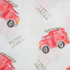 Long Sleeve Footed Sleep Sack 1.0 TOG -Fire Truck - immispace