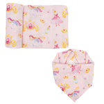 Swaddle & Bandana Bib Set - Fairy Tale - immispace