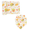 Swaddle & Bandana Bib Set - Fast Food - immispace