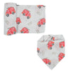 Swaddle & Bandana Bib Set - Fire Truck - immispace