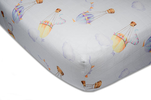 Crib Sheet - Hot Air Balloon - immispace