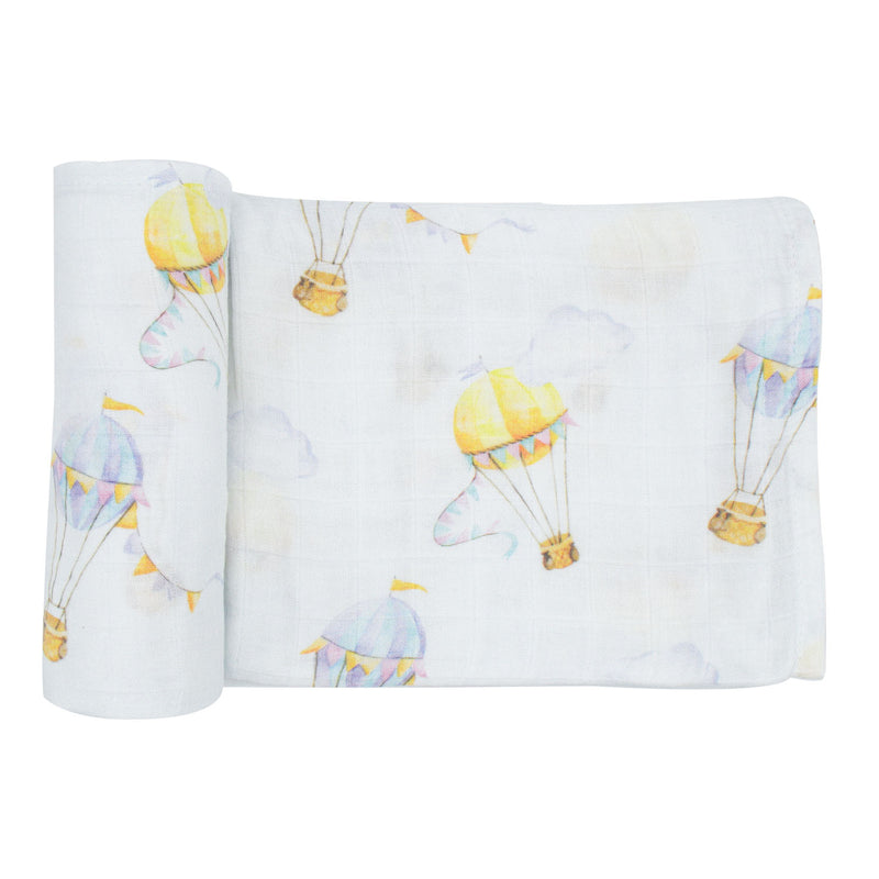 Muslin Swaddle - Hot Air Balloon - immispace