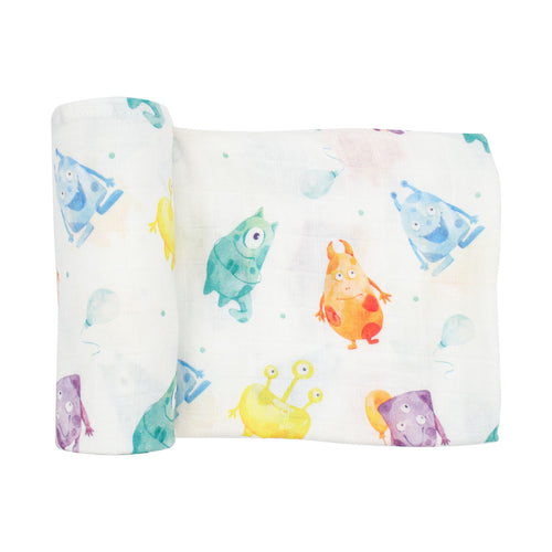 Muslin Swaddle - Monster - immispace