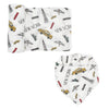 Swaddle & Bandana Bib Set - New york - immispace