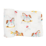 Muslin Swaddle - Rocking Horse - immispace