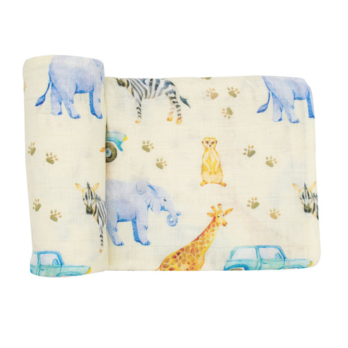 Muslin Swaddle - Safari - immispace