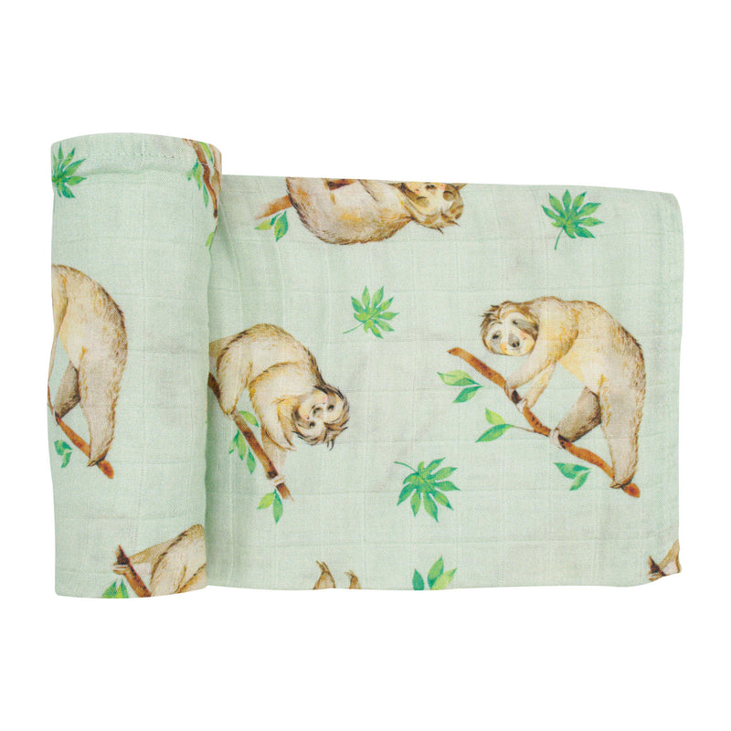 Muslin Swaddle - Sloth - immispace