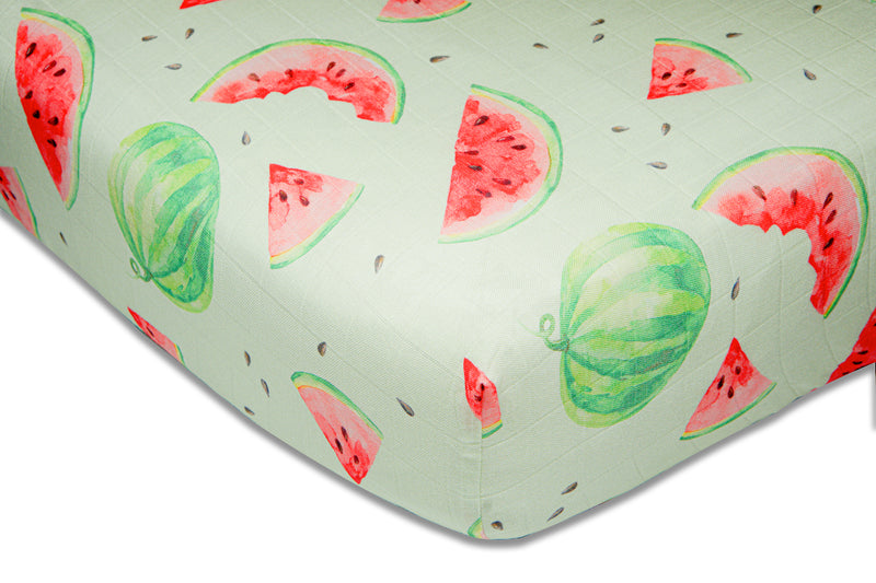 Crib Sheet - Watermelon - immispace