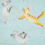 Muslin Swaddle - Yoga Cat - immispace